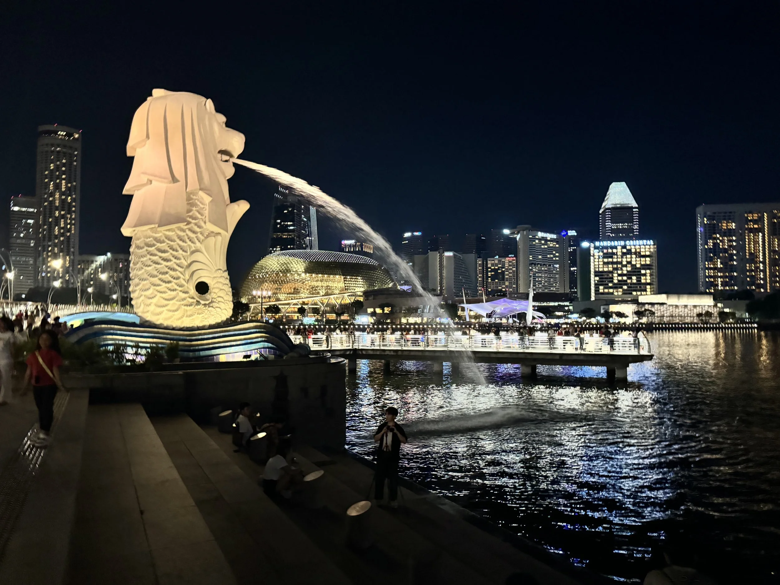  The infamous Merlion! 