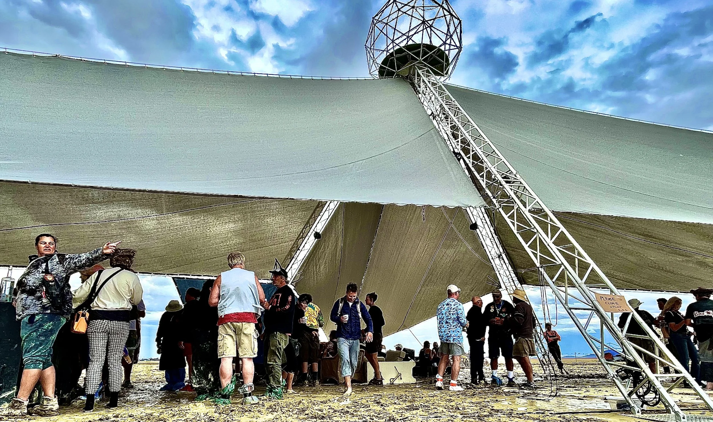  The Starport got a little muddy! 