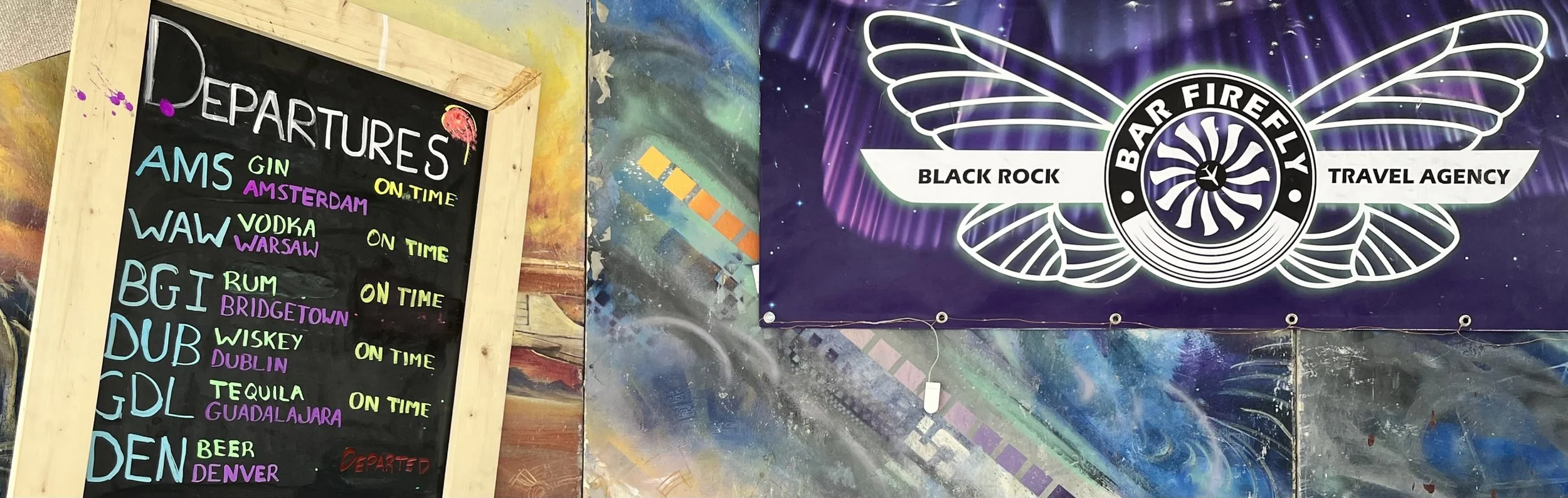  The “Starport” is also the home of the Firefly Bar! 