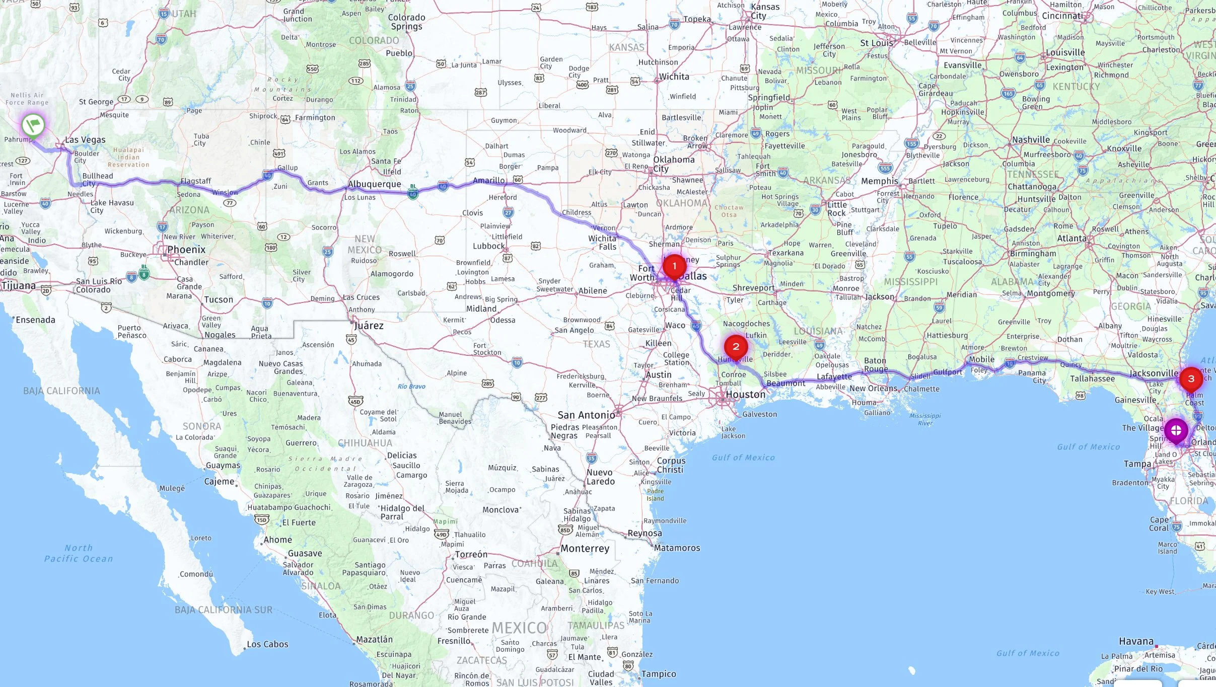  My travels this month! 