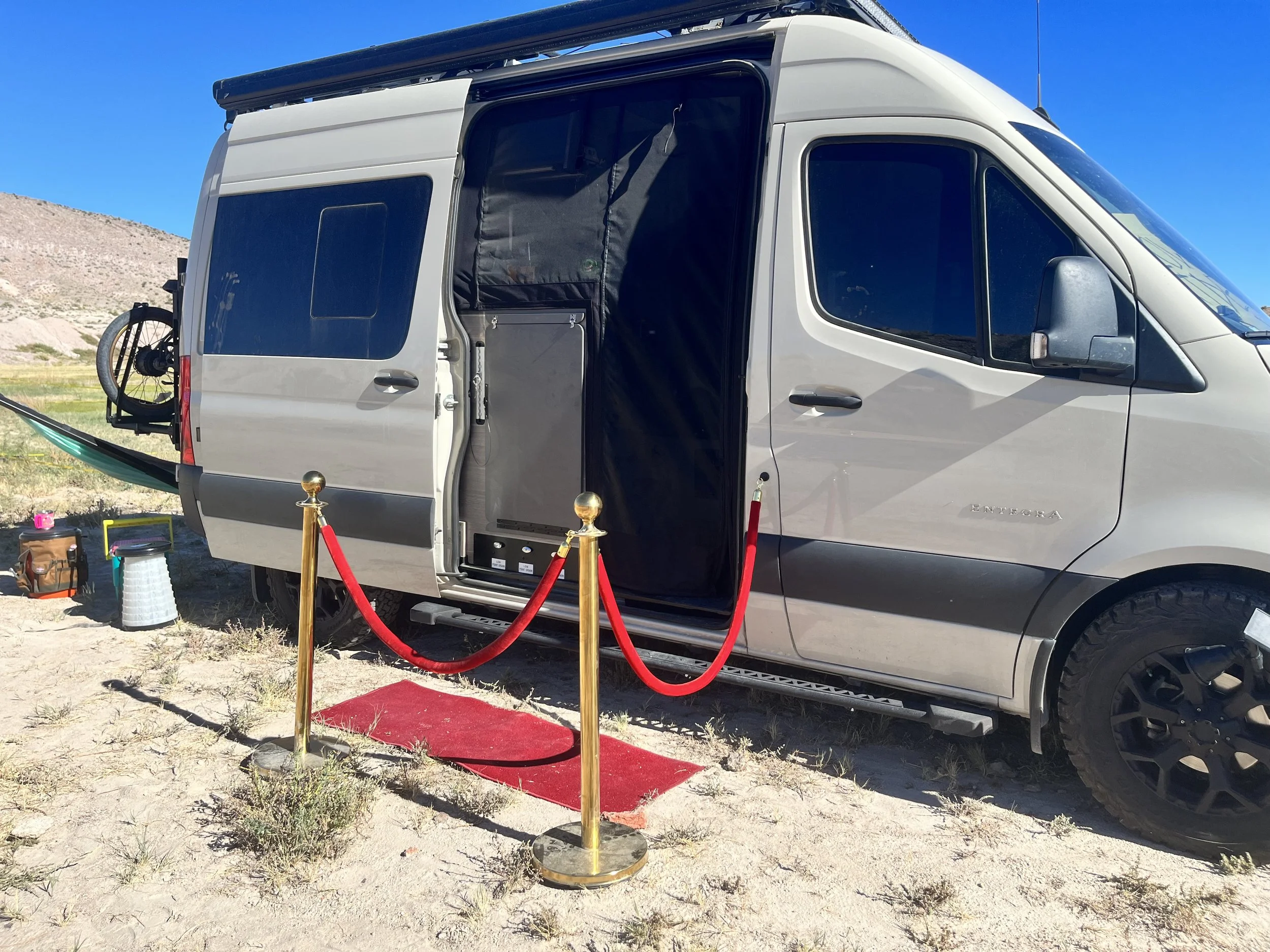  My setup at the Southern Nevada Regional Gathering. 