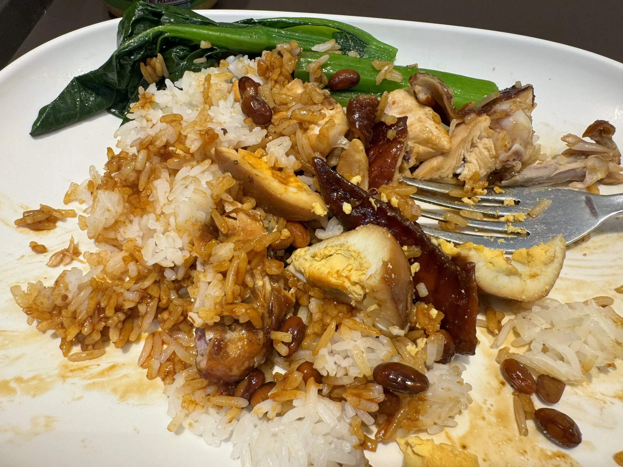  The meal was delicious! The Chicken was very tender and the sauce was tasty! (The only negative for me was the bones in the chicken). 