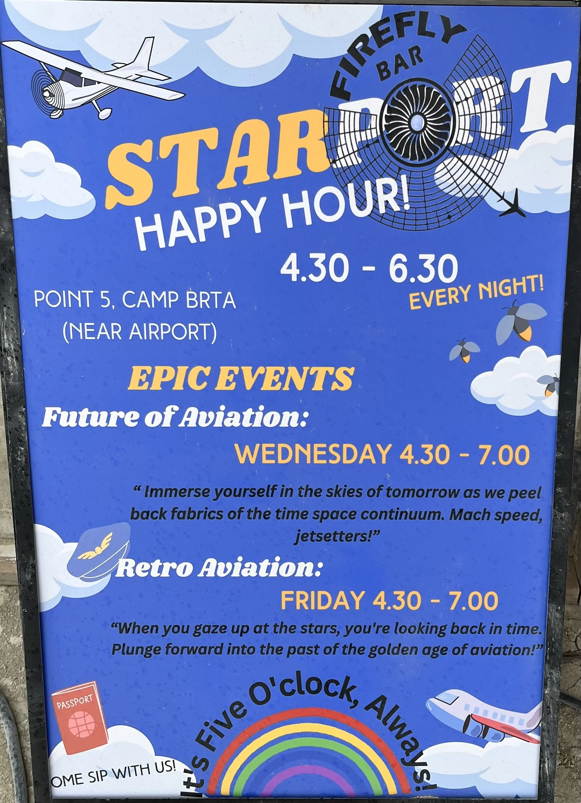  Here is the BRTA sign of events from 2023 