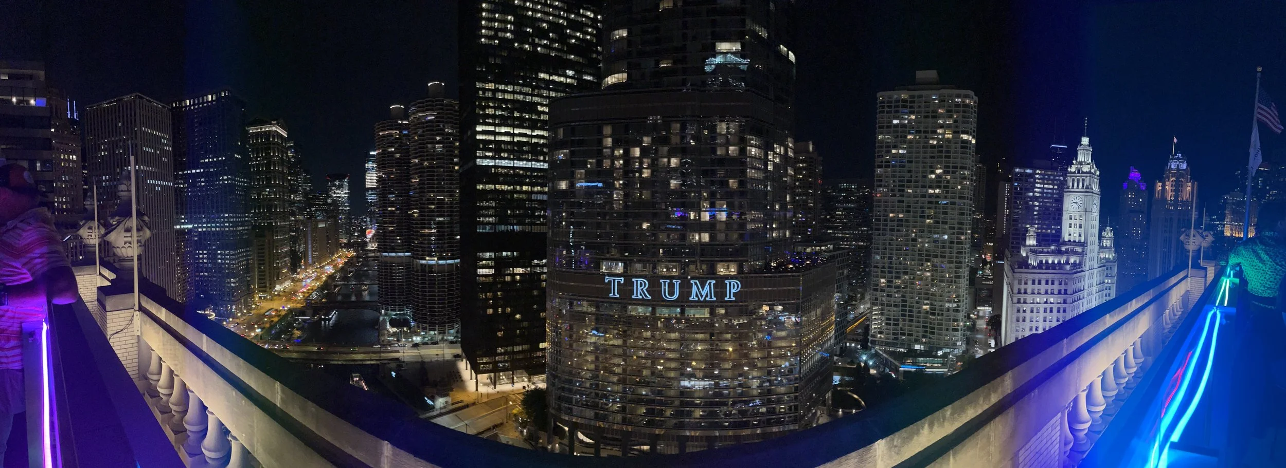  The view from the rooftop of the London House in Chicago! 