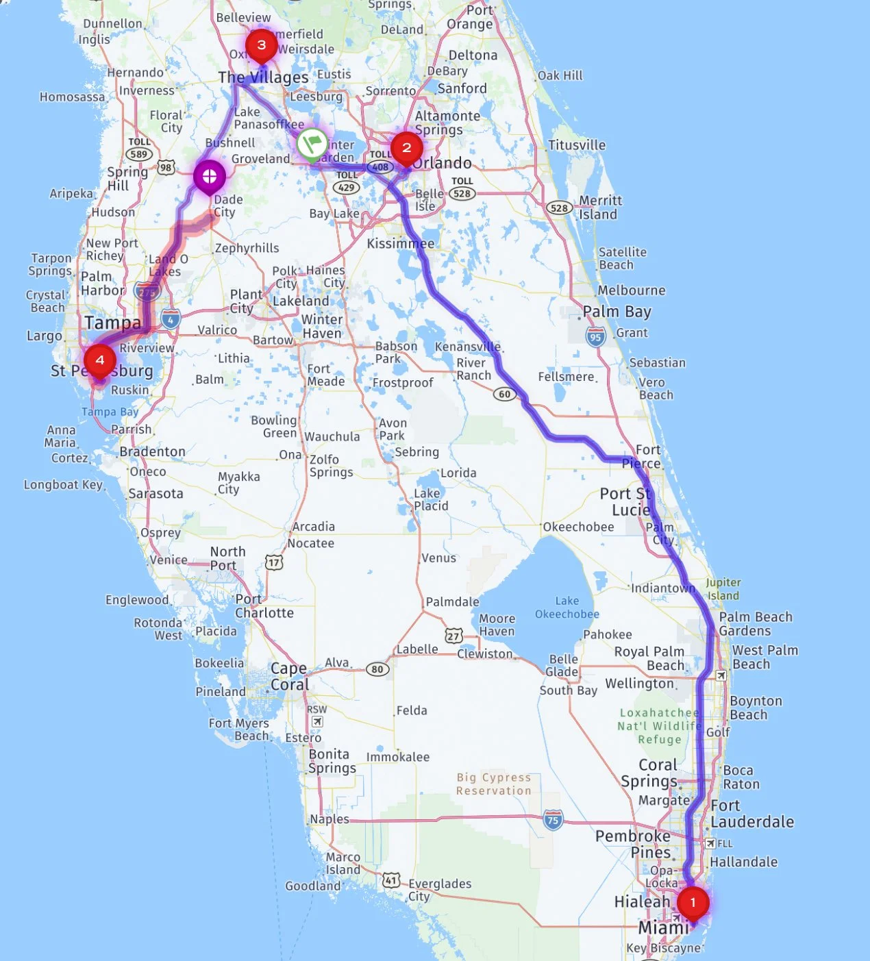  My travels this month! 