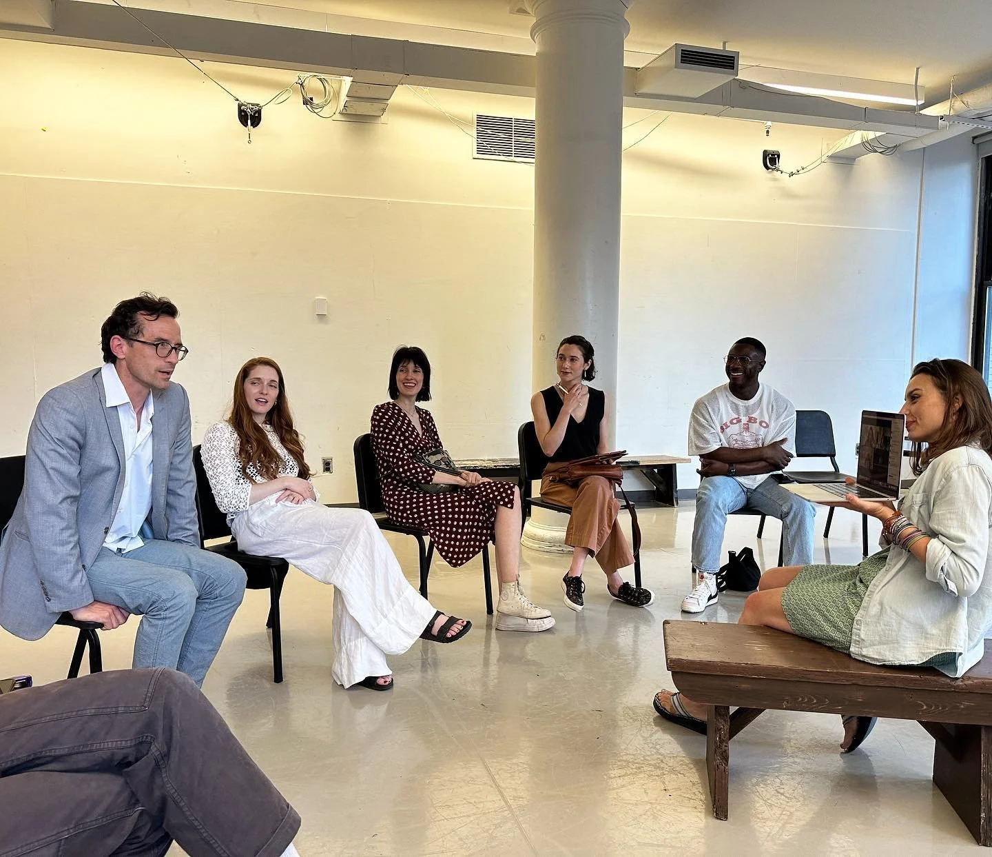 We kicked off Studio Tisch on June 2nd with some of the project representatives from our season this year!

This season we have actors, writers, directors, play readings, film readings, devised pieces and a musical! Such an amazing opportunity for NY