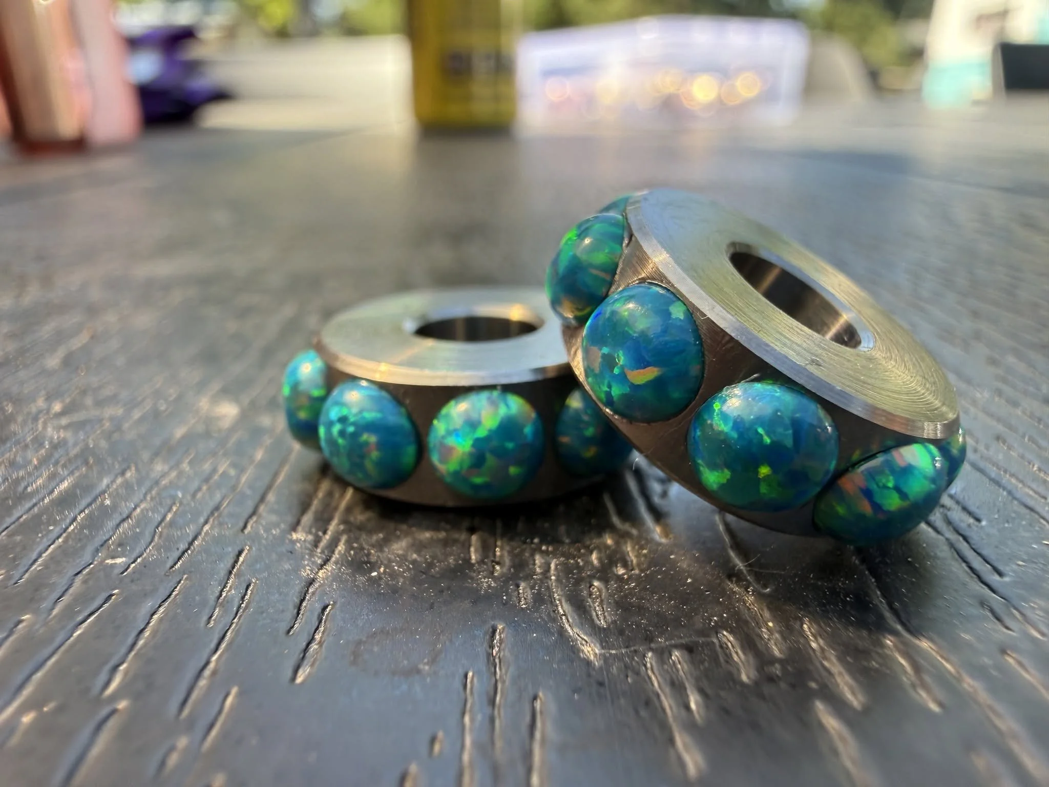 opal inlay, dragon's egg