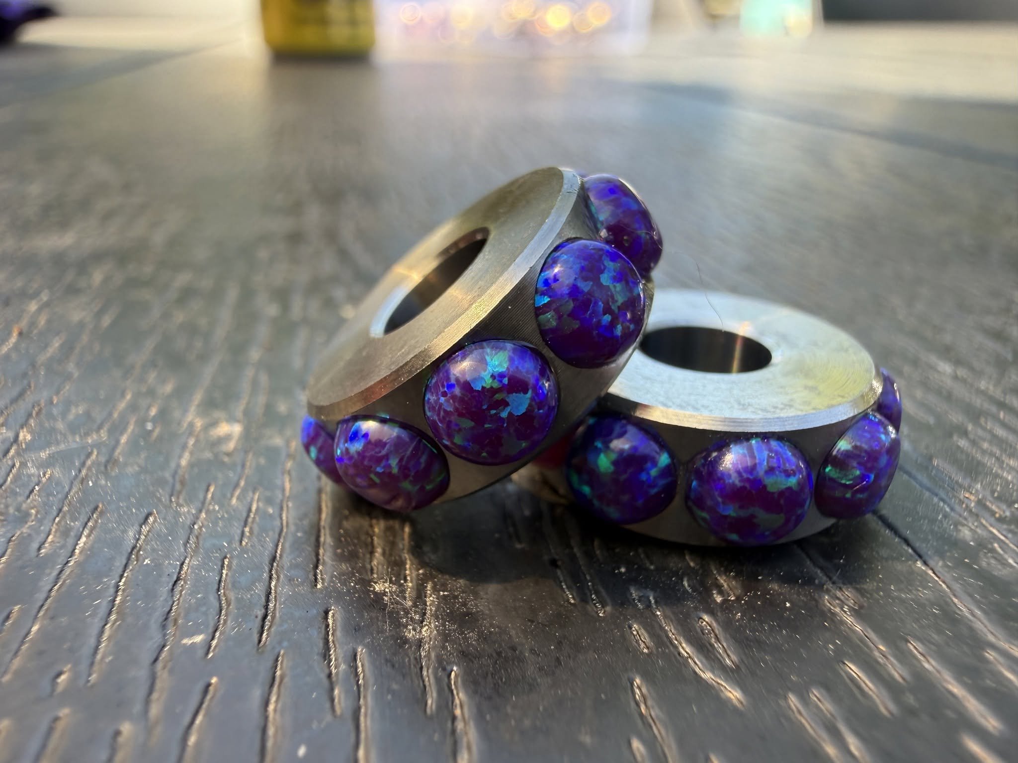 opal inlay, sleepy lavender