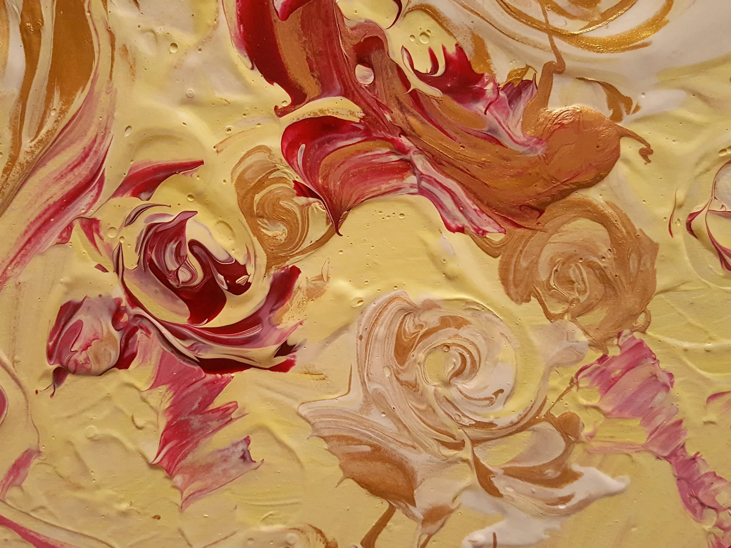 A Day at the Beach, detail