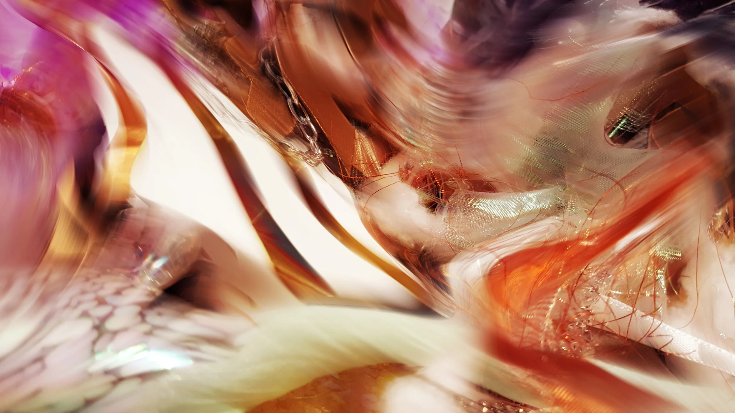 Cinetecture, Sculpture/Acrylic/Photography 40.5 x 72 in