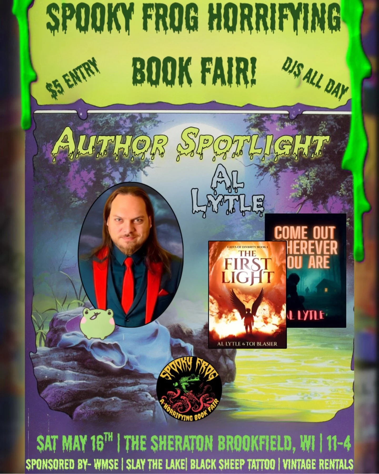 Spooky Frog Horror Book Fest