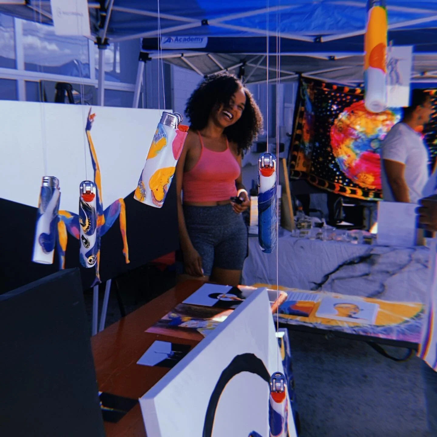 the artist behind the work ✨