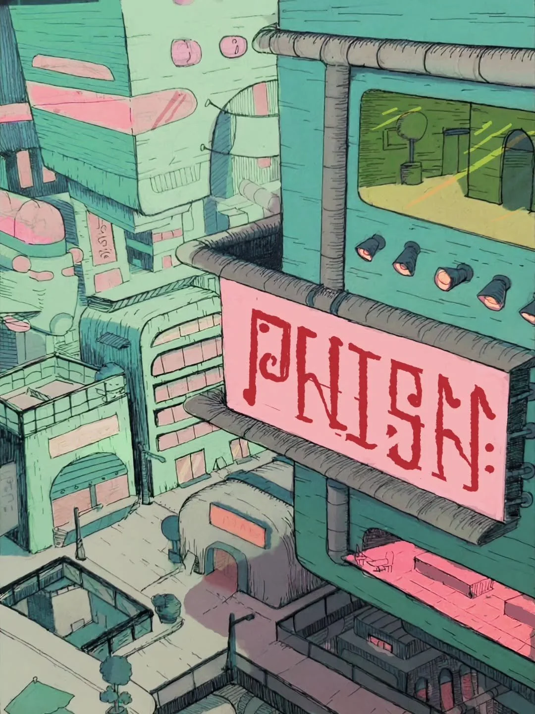 Find your city 
.
.
.
.
#digitalillustration #inktober #posterdesign