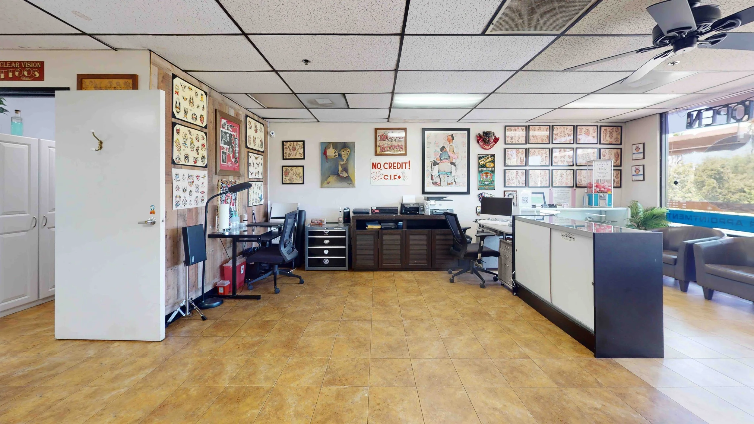 Our Shop — Clear Vision Tattoo