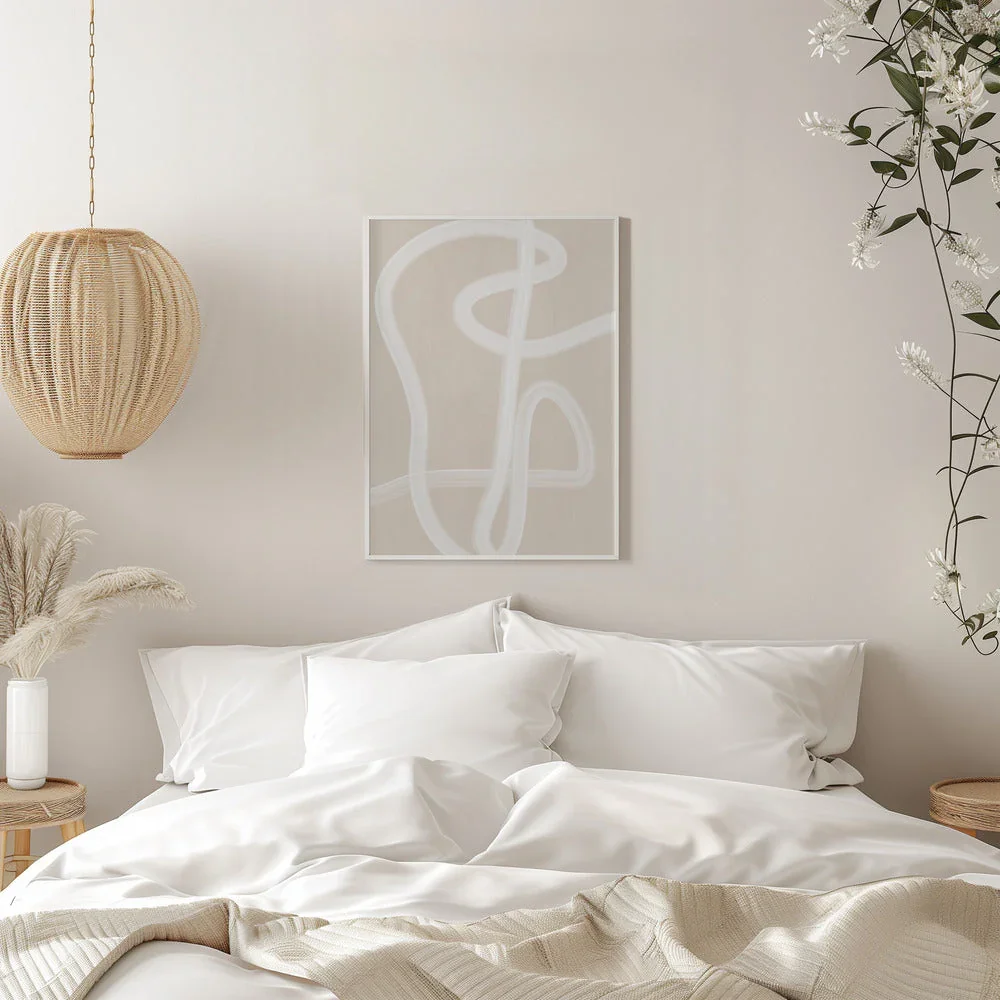 Neutral Minimal Line Wall Art 2026 Trend