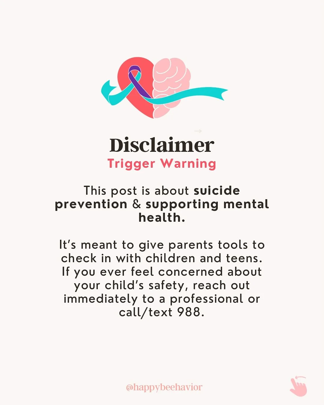 September is Suicide Prevention Awareness Month. This is not just another awareness post, this is about protecting lives.
Children and teens of all ages experience stress, anxiety, and overwhelming emotions. Knowing how to support them in ways that