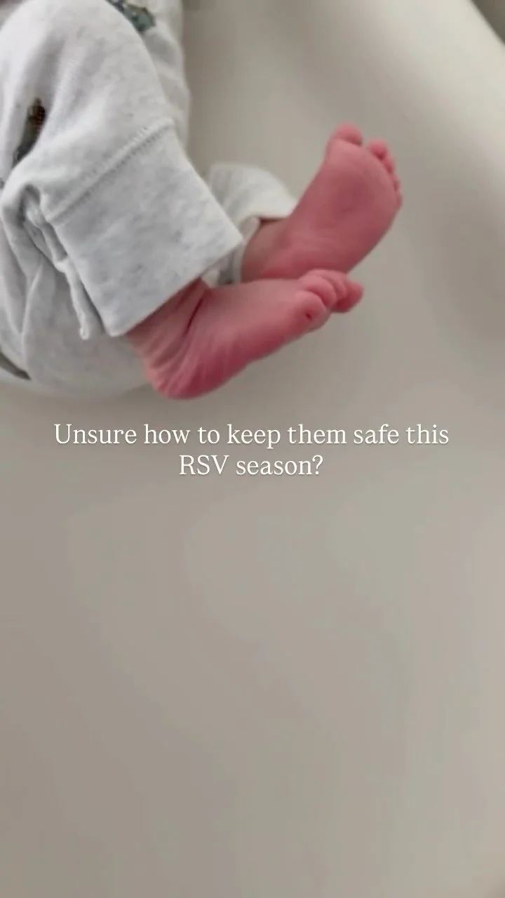 RSV season is here. & while it can be mild for adults it is LIFE-THREATENING for babies, causing severe lung infections and breathing problems.
Respiratory Syncytial Virus (RSV), season typically runs from fall through spring, with peak cases of