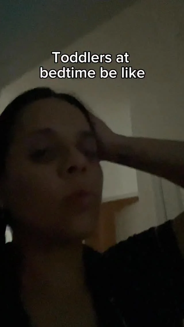 Last night’s bedtime routine looked like this:
Me: “Goodnight!”
Toddlers: “Bye! Bye! Bye! ... My favorite color is blue! Wait... bye again!”
BUT this wasn’t random ok! The function of this behavior is most likely
