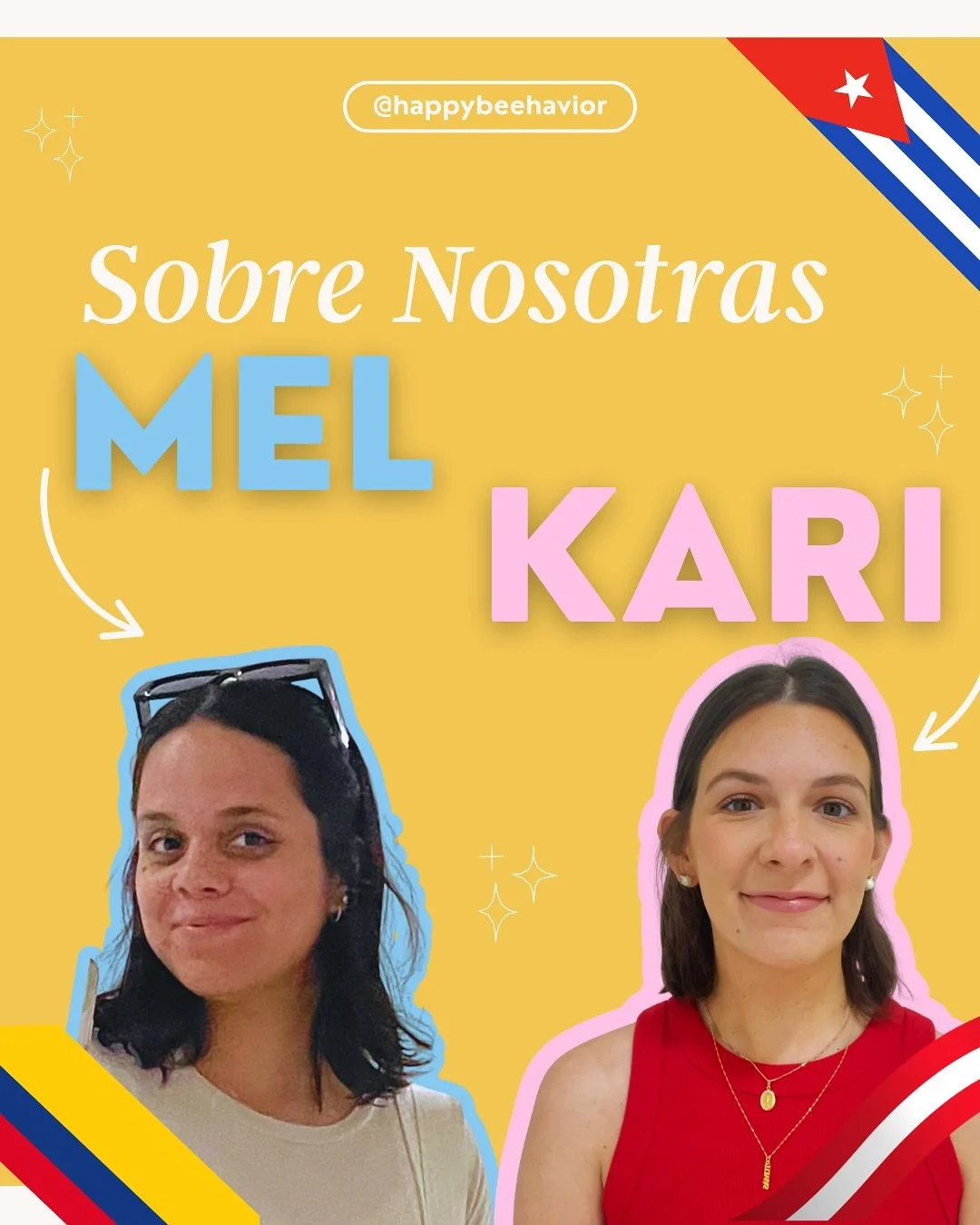 Hispanic heritage month continues!! Swipe to learn a little piece of our heritage! Mel is Colombian π¨π΄ & Karina is Cuban-Peruvian! π¨πΊπ΅πͺ
Tell us: ¿de donde eres tú?!
#cuba #peru #colombia #hispanic #hispanicheritagemonth