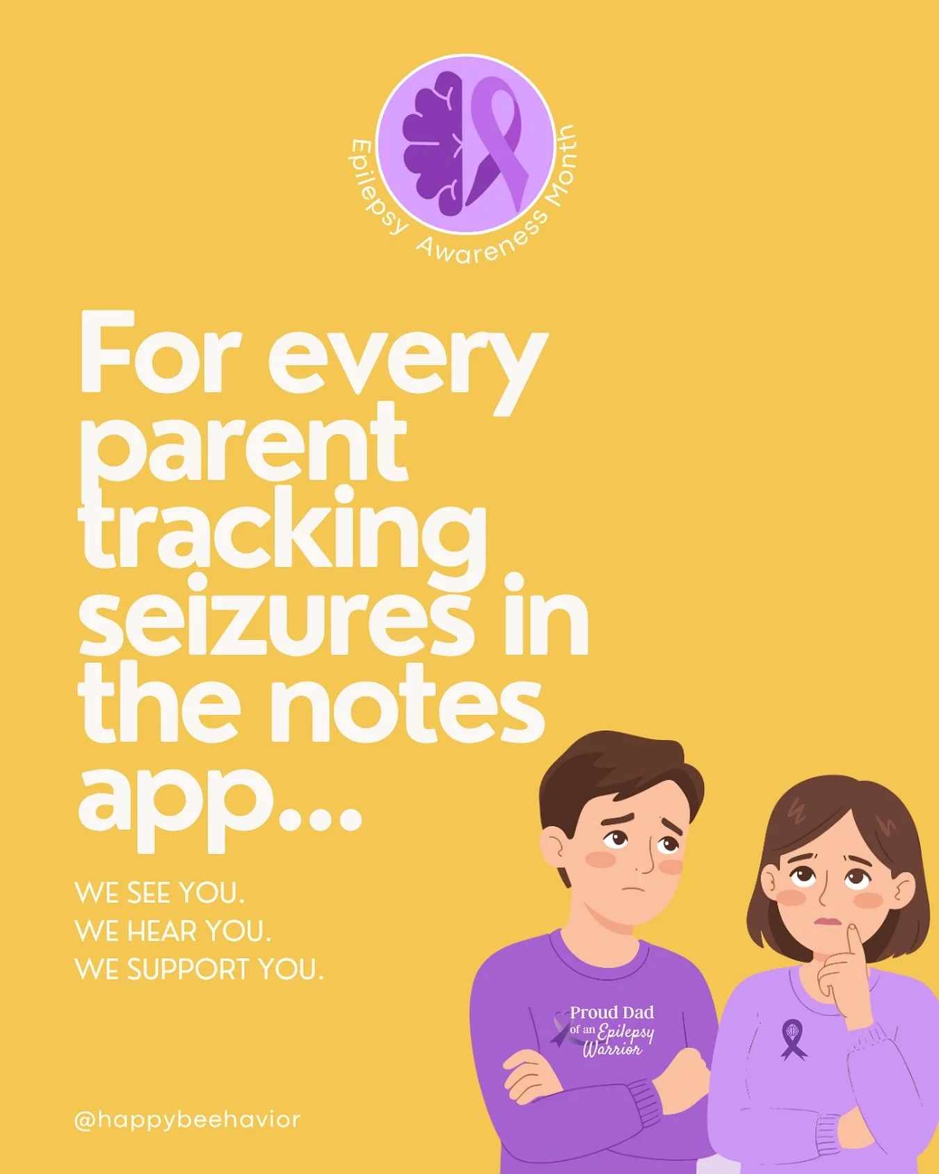 For sooo many families, this month isn&rsquo;t just a ribbon or a statistic, it&rsquo;s real life. It&rsquo;s the late-night monitoring, the constant worry, the Notes app filled with timestamps, patterns, questions, and fears you&rsquo;re trying to m
