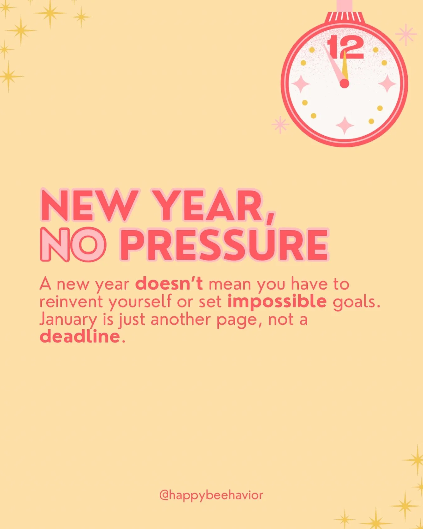 Just because it&rsquo;s a new year doesn&rsquo;t mean you need to put pressure on yourself or have your goals set in stone. Pls remember to take care of your mental health.

Everything else can come later, and pst&hellip; rest is productive too. 🫂