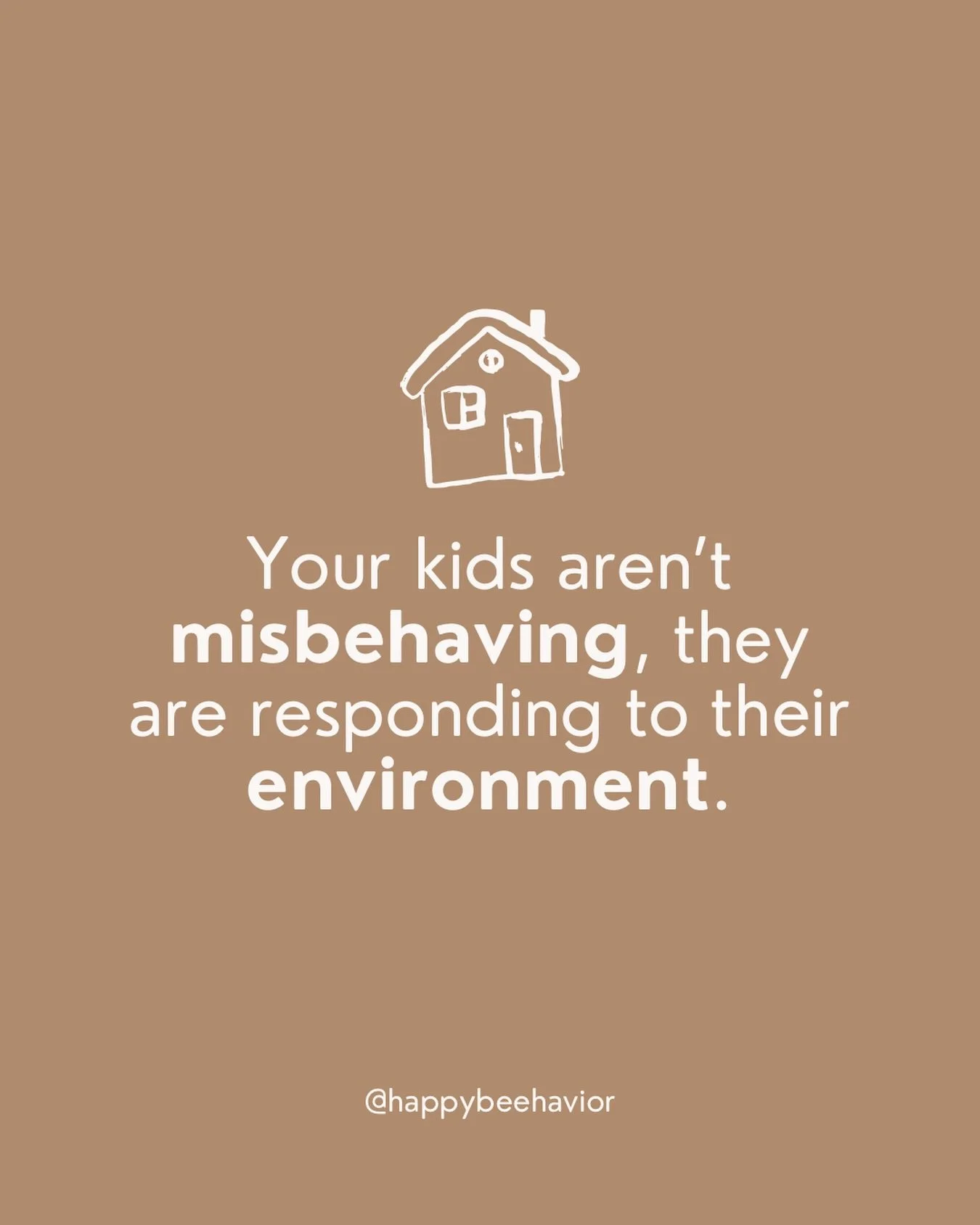 It&rsquo;s soo easy to think a child&rsquo;s behavior is about being &ldquo;good&rdquo; or &ldquo;bad,&rdquo; but most of the time, they&rsquo;re just reacting to what&rsquo;s happening around them. 

NO ONE learns well when they&rsquo;re stressed, t