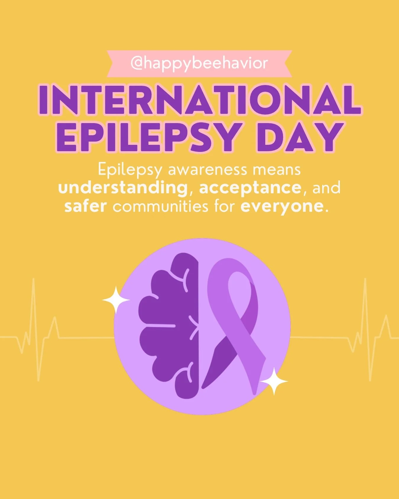 AH! Hope you all wore purple today! It&rsquo;s International Epilepsy Day. A reminder that epilepsy looks different for everyone, and understanding matters more than assumptions.

Awareness isn&rsquo;t just about facts, it&rsquo;s about creating spac