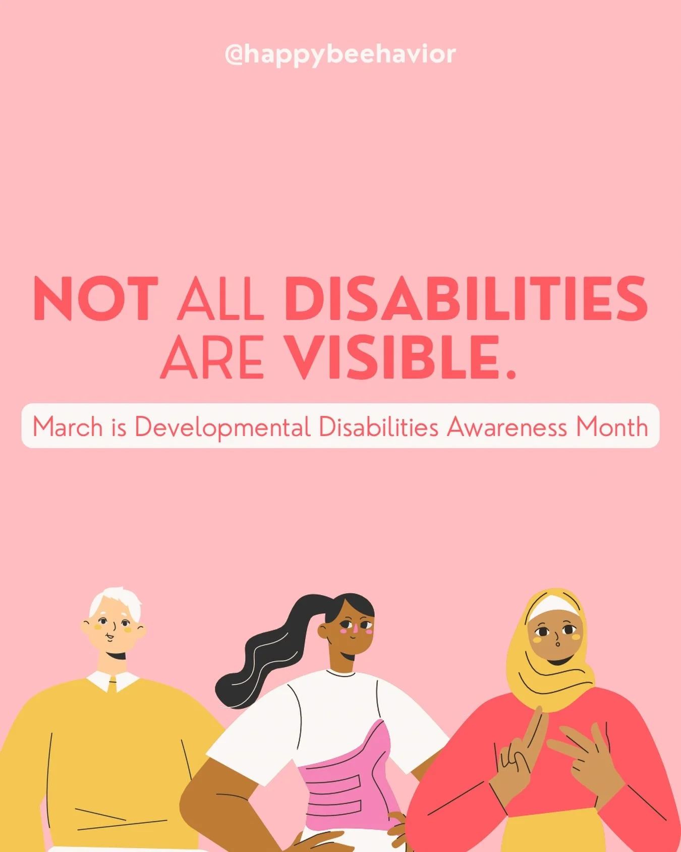 March is Developmental Disabilities Awareness Month. Not every disability is visible, and not every need is obvious. Many children and adults experience challenges that aren&rsquo;t seen on the outside. Awareness means listening, slowing down, and cr