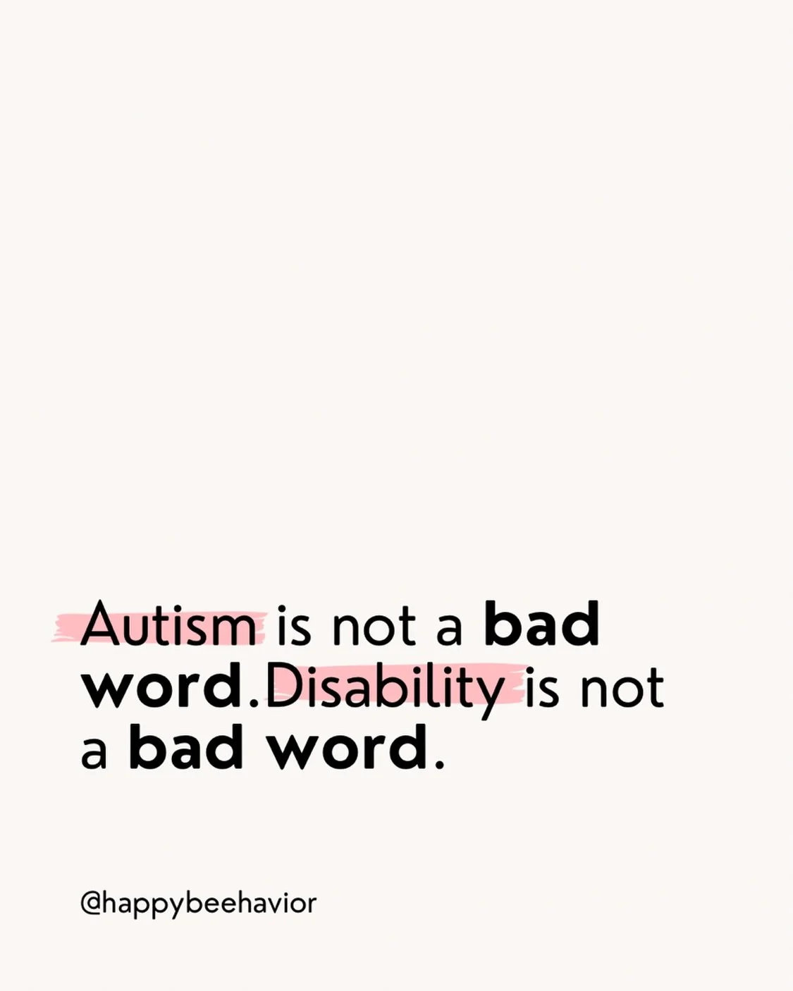 Autism is a neurotype. Disability is a natural part of human diversity. None of that is shameful. What makes life hard is not the word. It is the lack of access, the lack of understanding, &amp; the lack of support.

As parents, educators, and provid