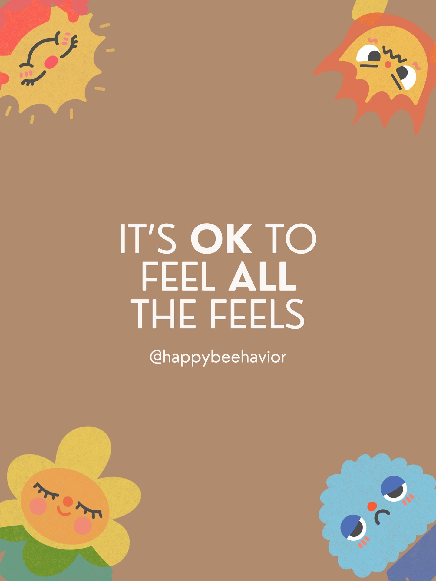 This is your reminder that it&rsquo;s okay to feel all of your feelings 🤍

Yes, even the quiet ones you try to push down because they feel inconvenient. You don&rsquo;t have to suppress or shut down your sadness. You don&rsquo;t have to rush yoursel