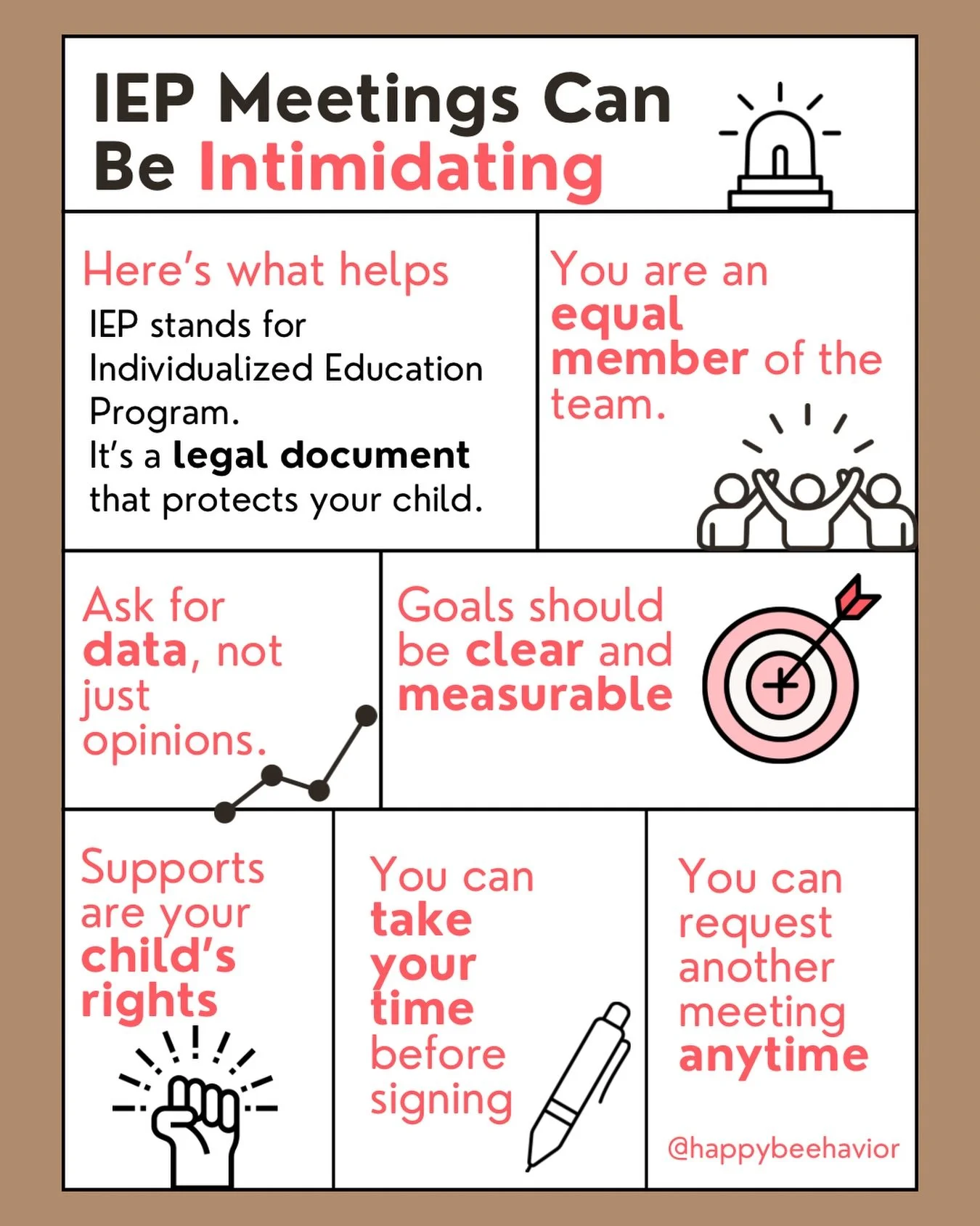 An IEP is there to make sure your child gets the support they need to succeed in school and beyond. Knowing how meetings work and understanding your rights as a parent makes a huge difference. Your voice MATTERS, and the real world can make space for