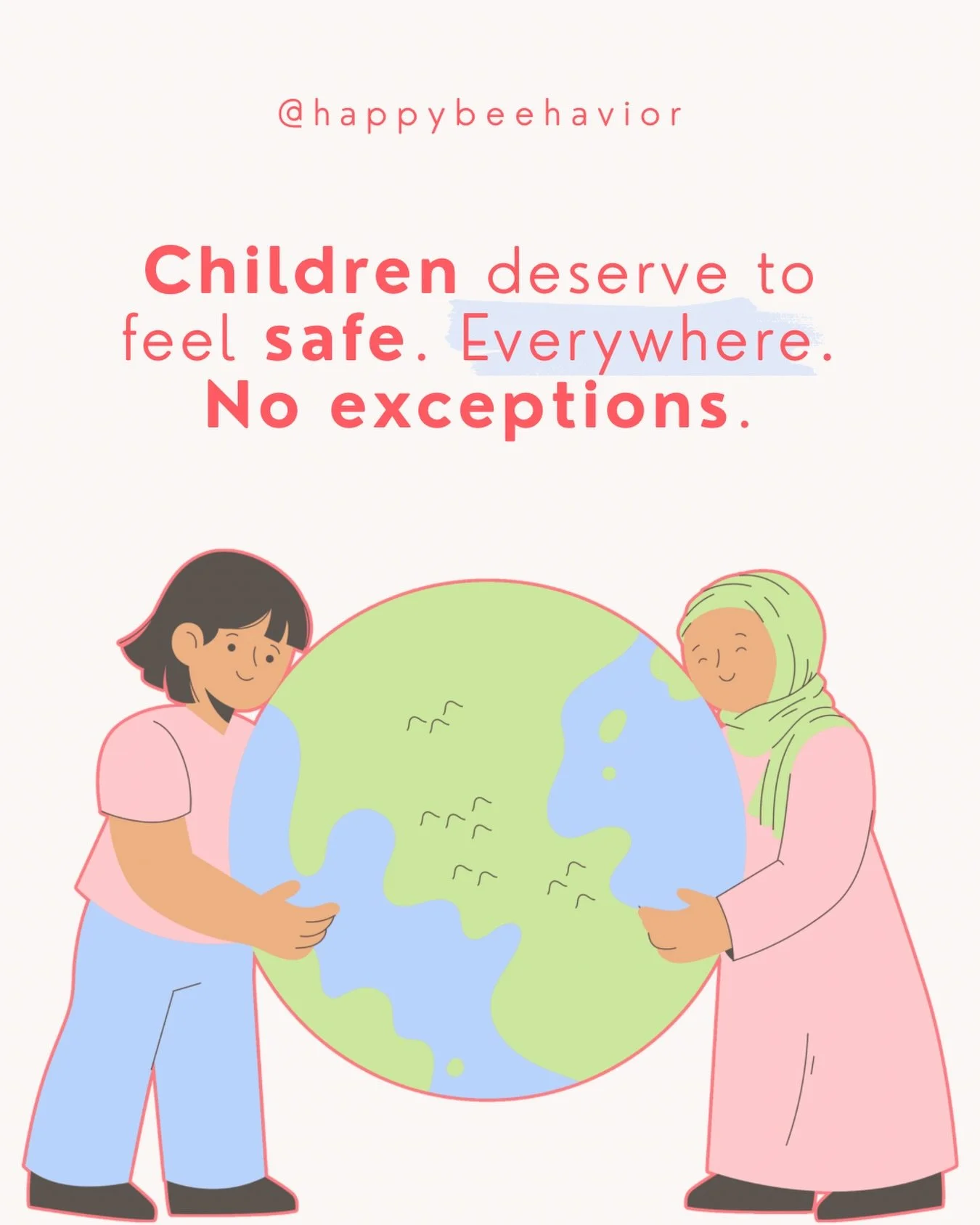 There are children all over the world growing up in fear when they should be growing up feeling safe.

As women working with children and families, this is something we can&rsquo;t &amp; will not ignore. 

From families navigating separation in ICE d