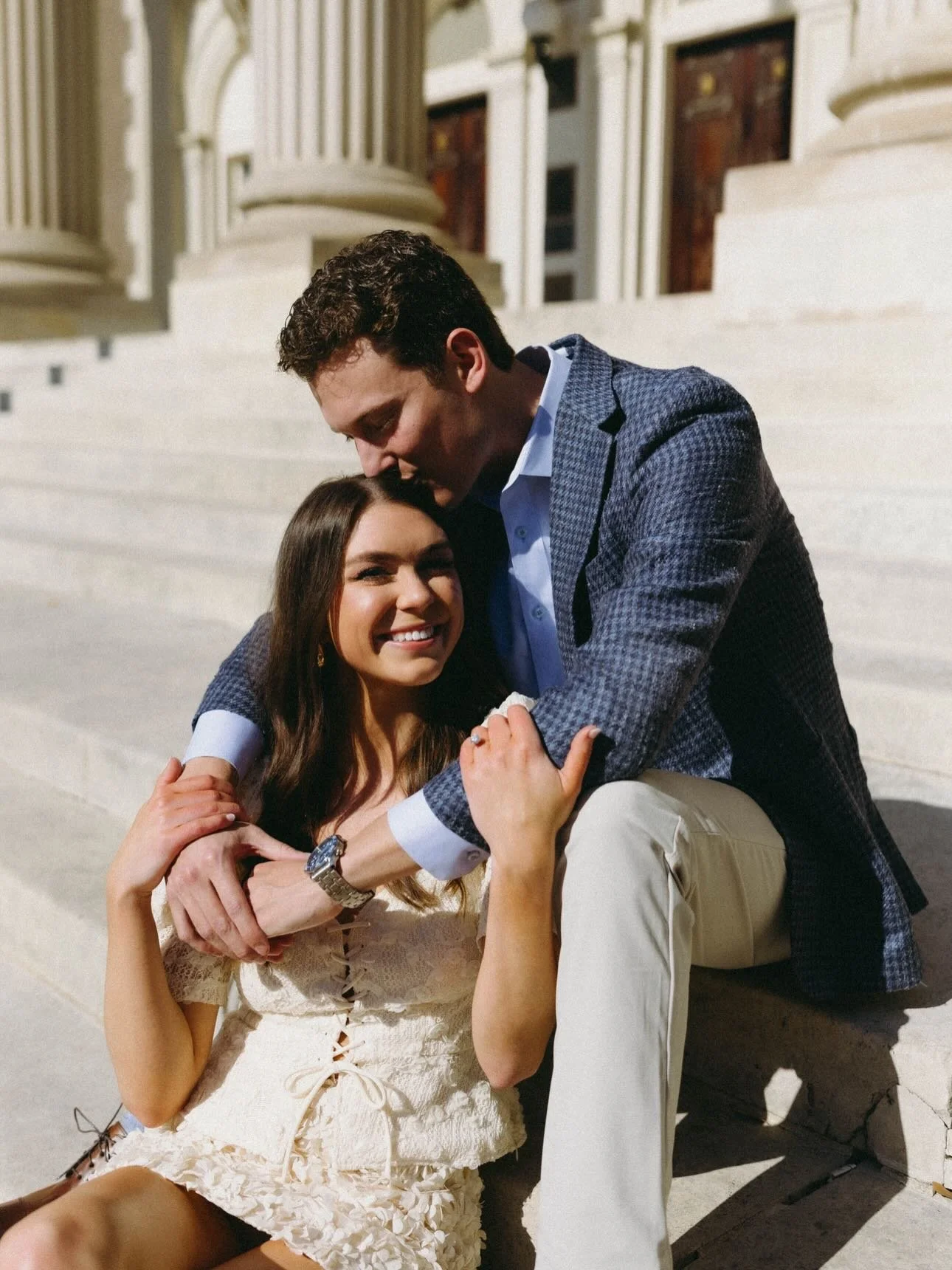 The soon-to-be Hendersons 🤍

Ready to kick off the wedding weekend!

Photo: @abbyshadlephoto