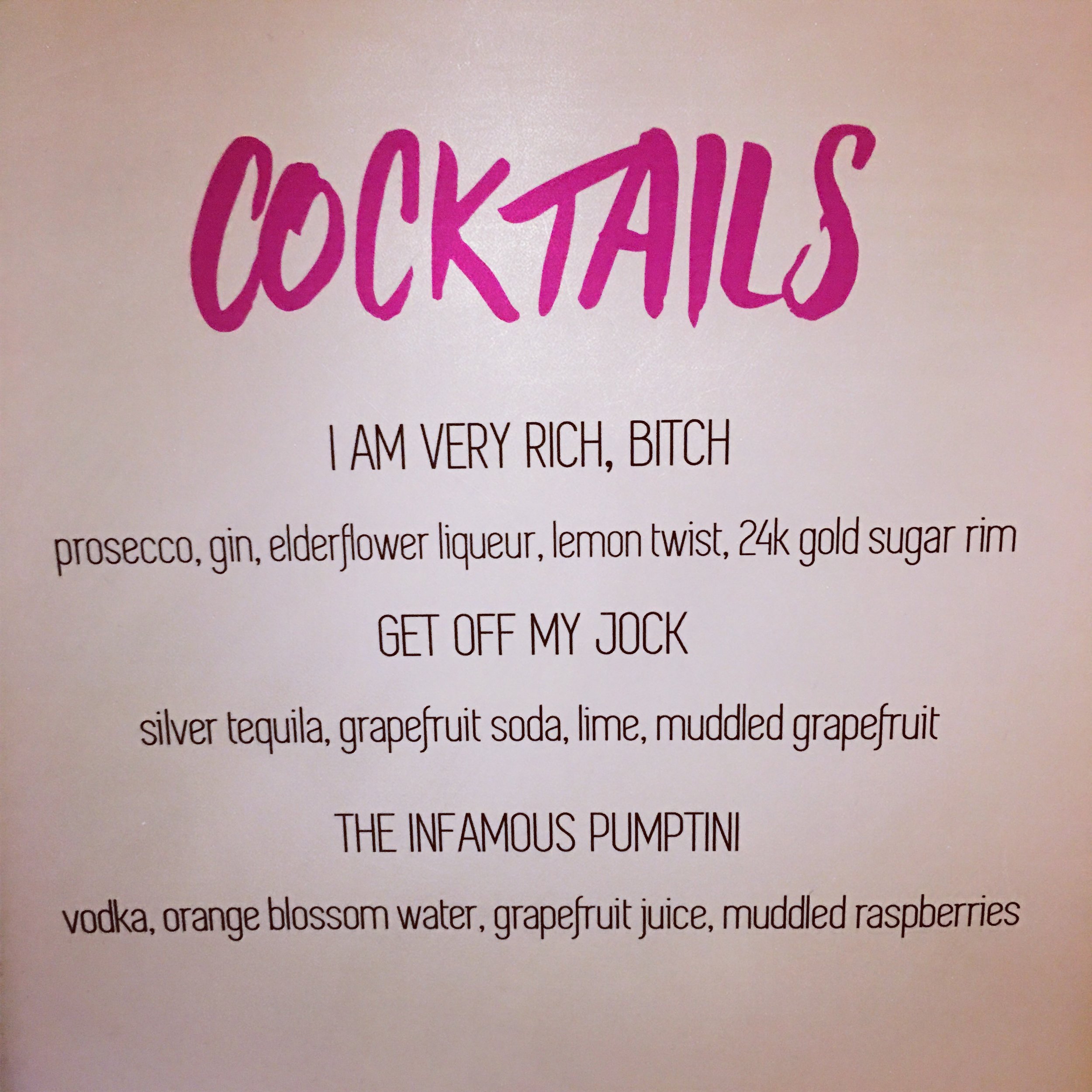 Did Someone Say Specialty Cocktails?