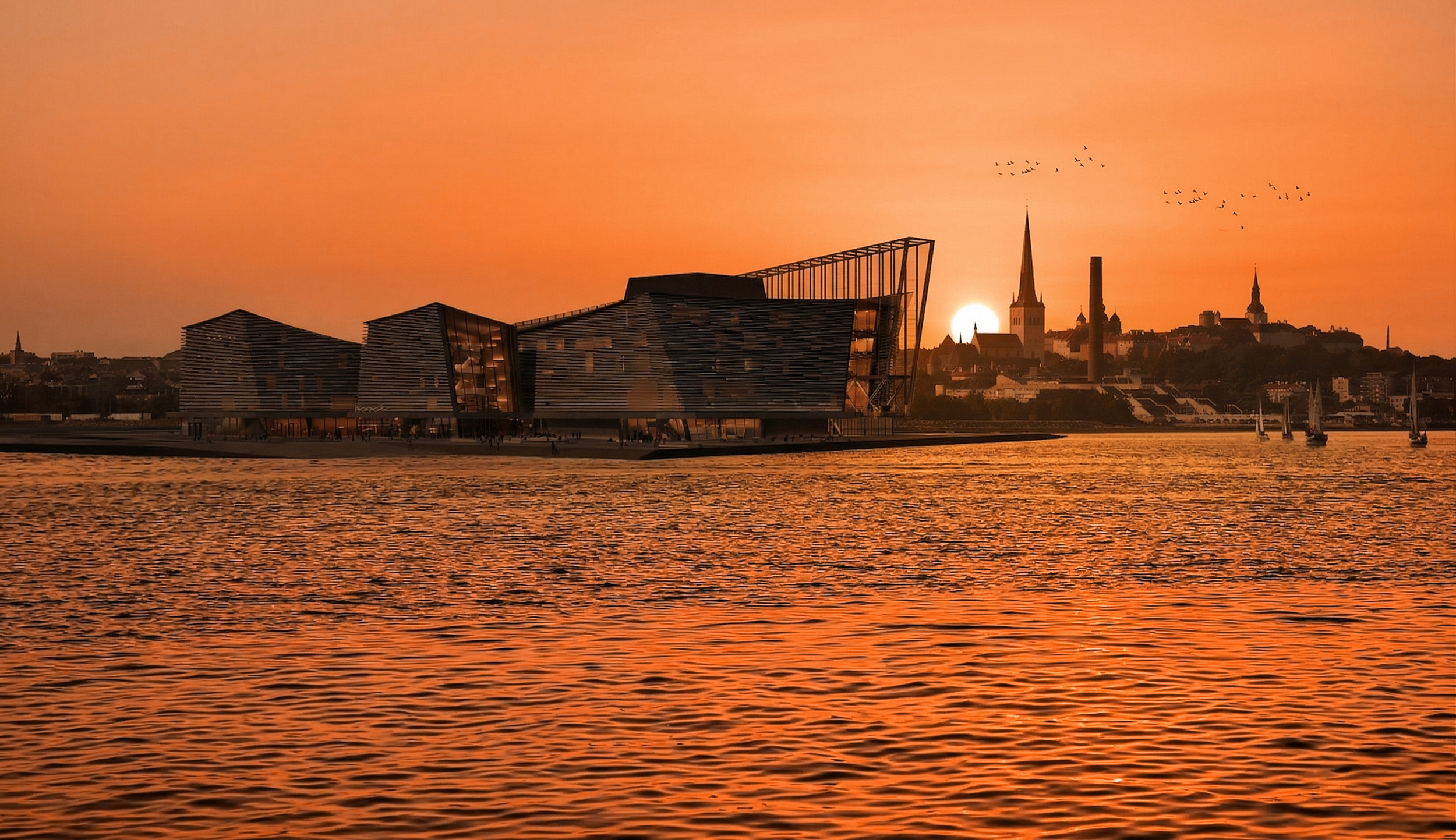 Estonia Opera House Sunset.png