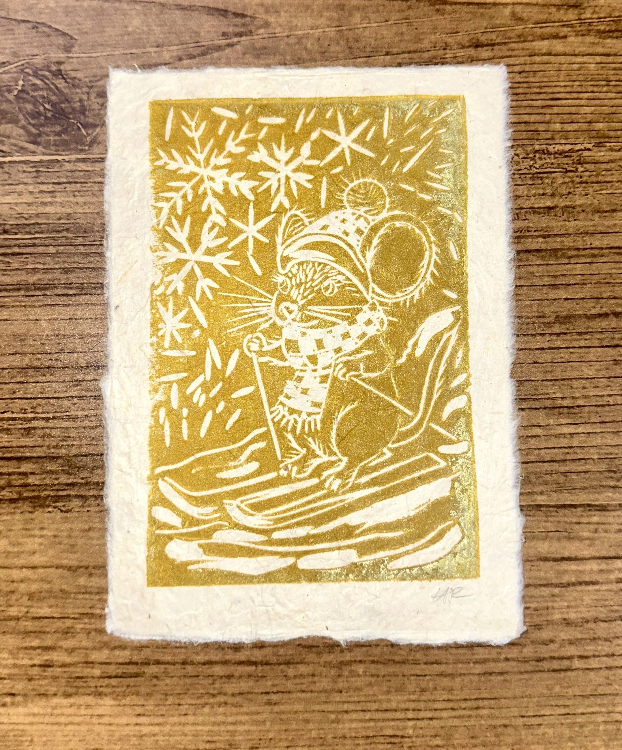 Linocut Print Subscription : United States