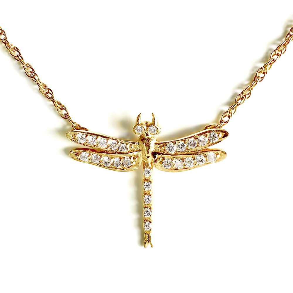 3 Feather Pendant Necklace Connector Gold by TIJC SP1387 