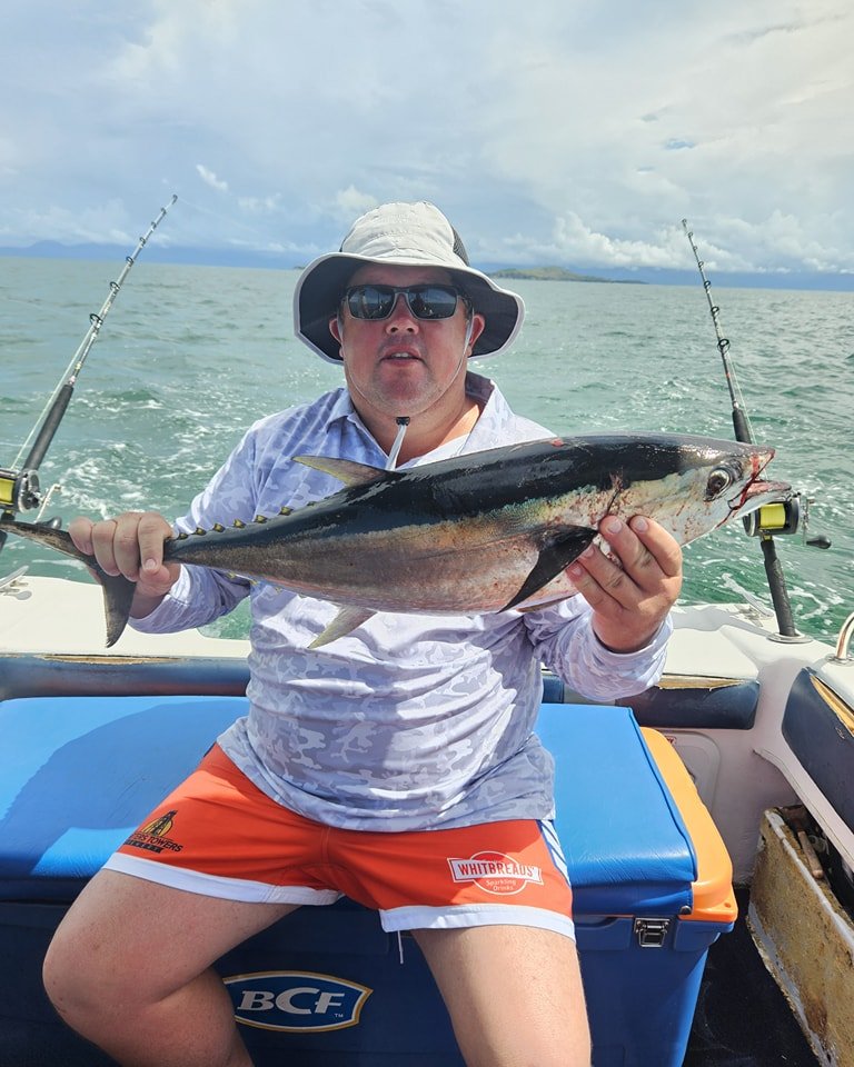 Another great day chasing pelagics around the scattered islands in the Coral Sea from Magnetic Island to Palm Island.
It's that time to book in for the Easter holidays to secure your fishing charter. #magneticislandfishingcharters #thisismagneticisla