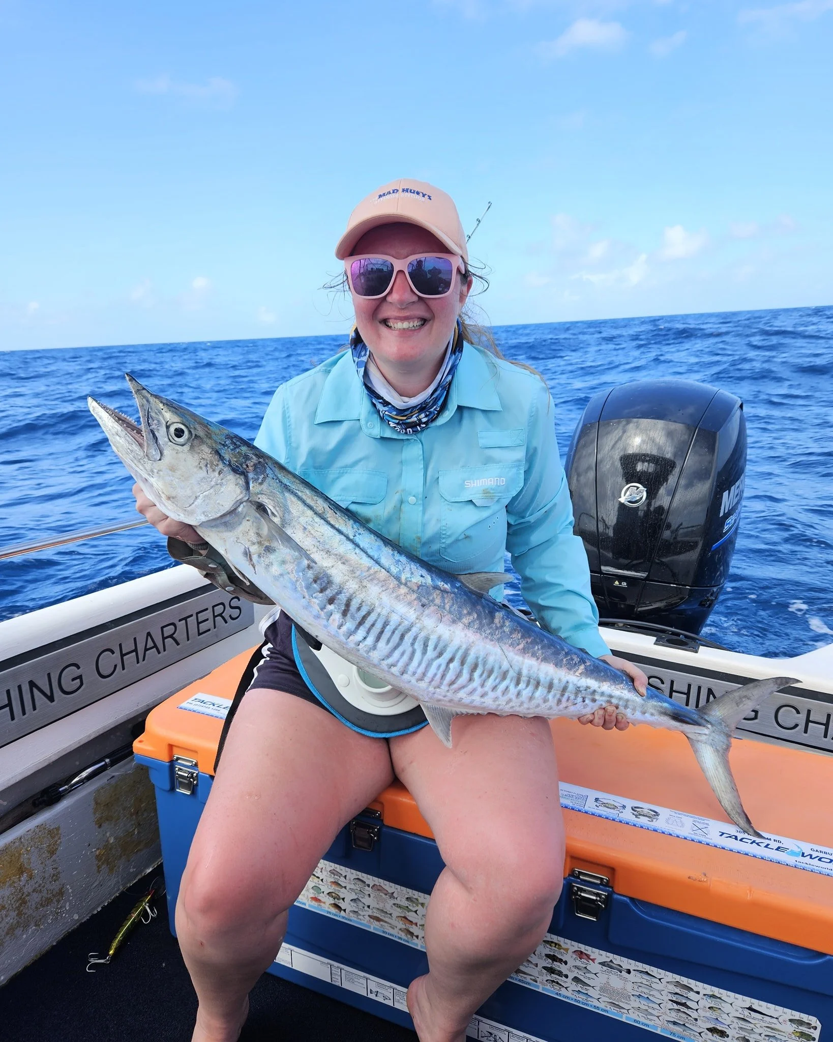 Fantastic day out wide chasing pelagics. Reels screaming left right and centre. From double hook ups to 4 way hook ups. It was all happening. Spanish Mackerel, Longtail Tuna, Mac Tuna and the tax man. #pelagic #pelagicfishing #spanishmackerel #fishin