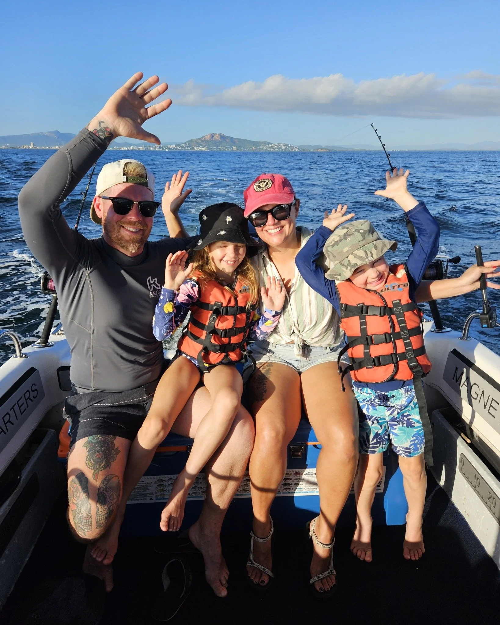 Happy Easter Holidays everyone and now is the best time to spend some family time together and no better way than on a private fishing charter around Magnetic Island Fishing and Sightseeing. Contact Dom or visit our website. 
Hope to hear from you so
