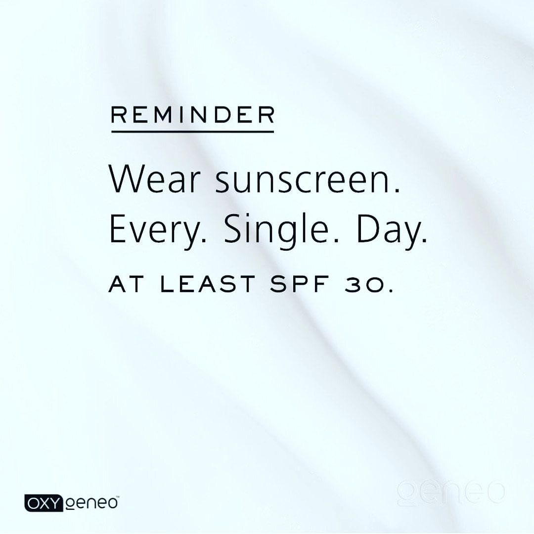 It&rsquo;s important to practice skin sun safety even in the winter months☀️

Our top five tips for protecting your skin:

☀️Apply SPF 30 or more every single day to protect your skin from sun damage. 

☀️Drink plenty of water to hydrate the skin fro