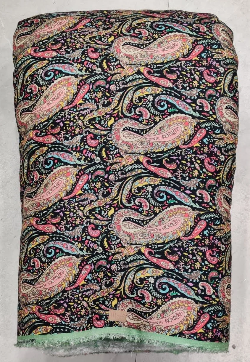 Radiant crimson-red and metallic-gold canvas showcasing an intricate Oriental-inspired dragon and floral pattern featuring detailed winding dragons, traditional floral motifs, and ornate borders.
