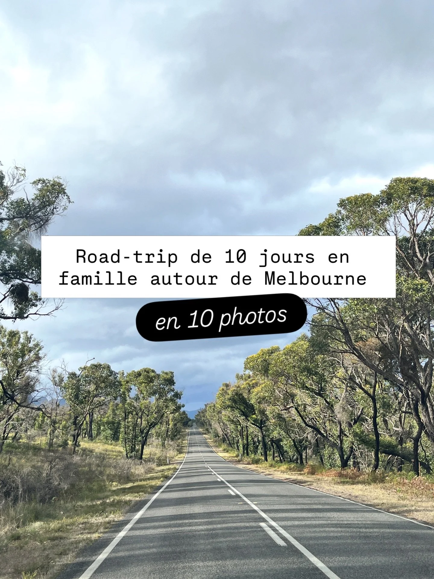 Road-trip en famille autour de Melbourne : le r&eacute;cap de mon voyage dans le Victoria de d&eacute;but avril en 10 photos.

📍Sur la route des Grampians
📍Phillip Island, Smiths Beach
📍Mornington Peninsula, Cape Schank
📍Mornington Peninsula, Hot