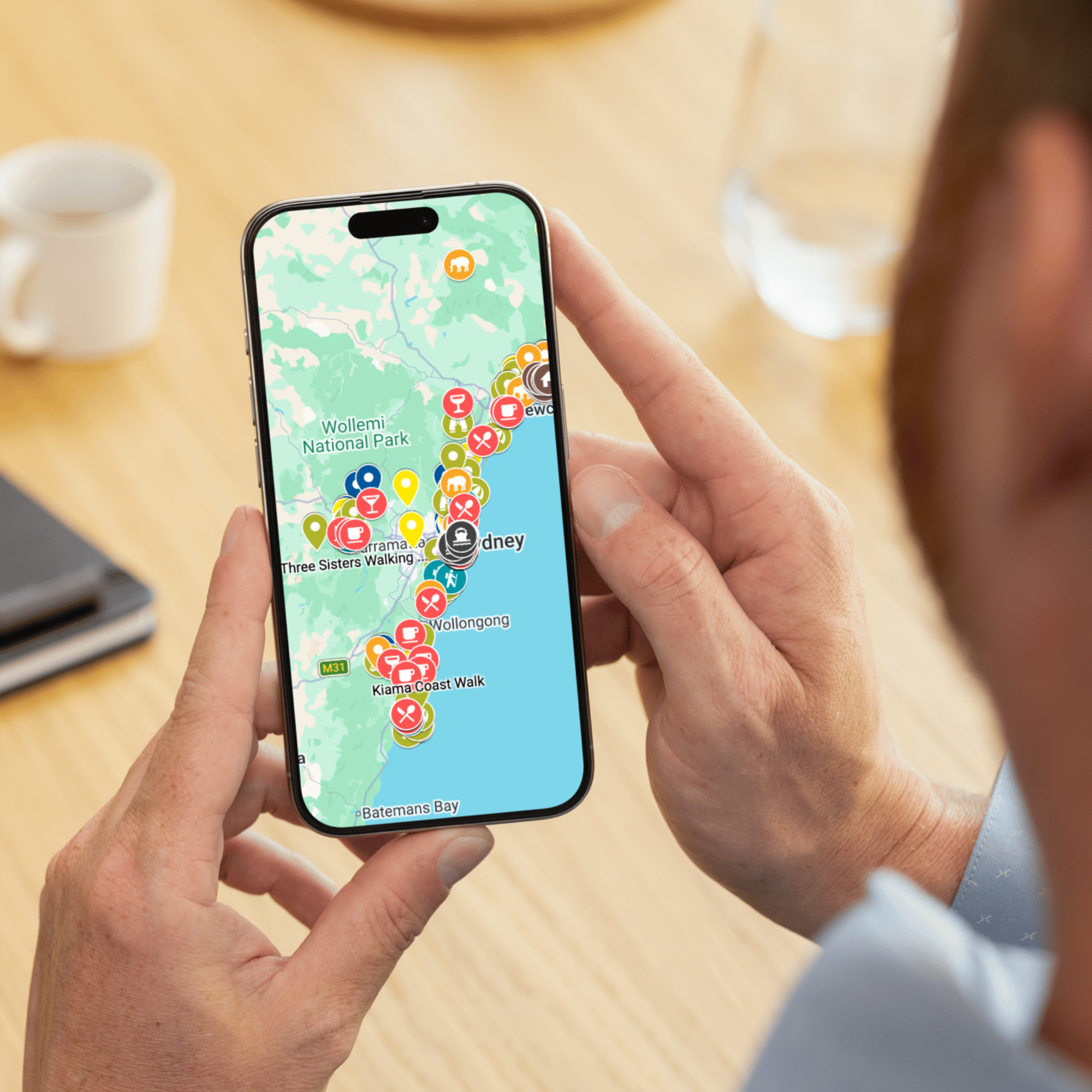 Itinéraire côte est