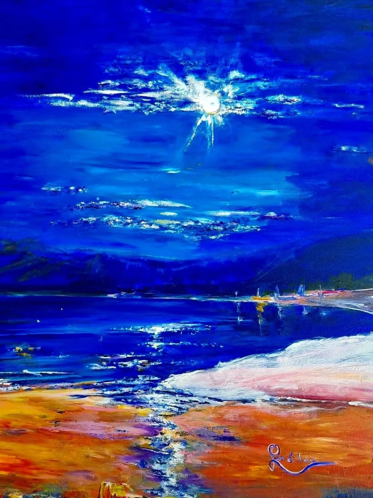 huile sur toile  81*60 cm 2025