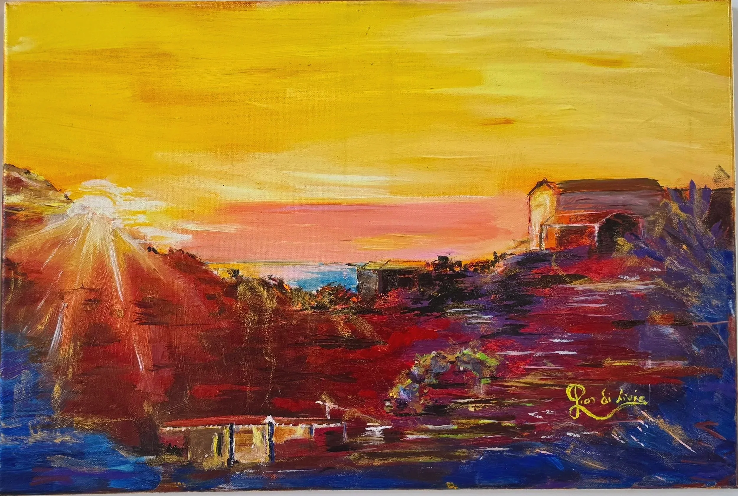 Piana, dans les ors du couchant
