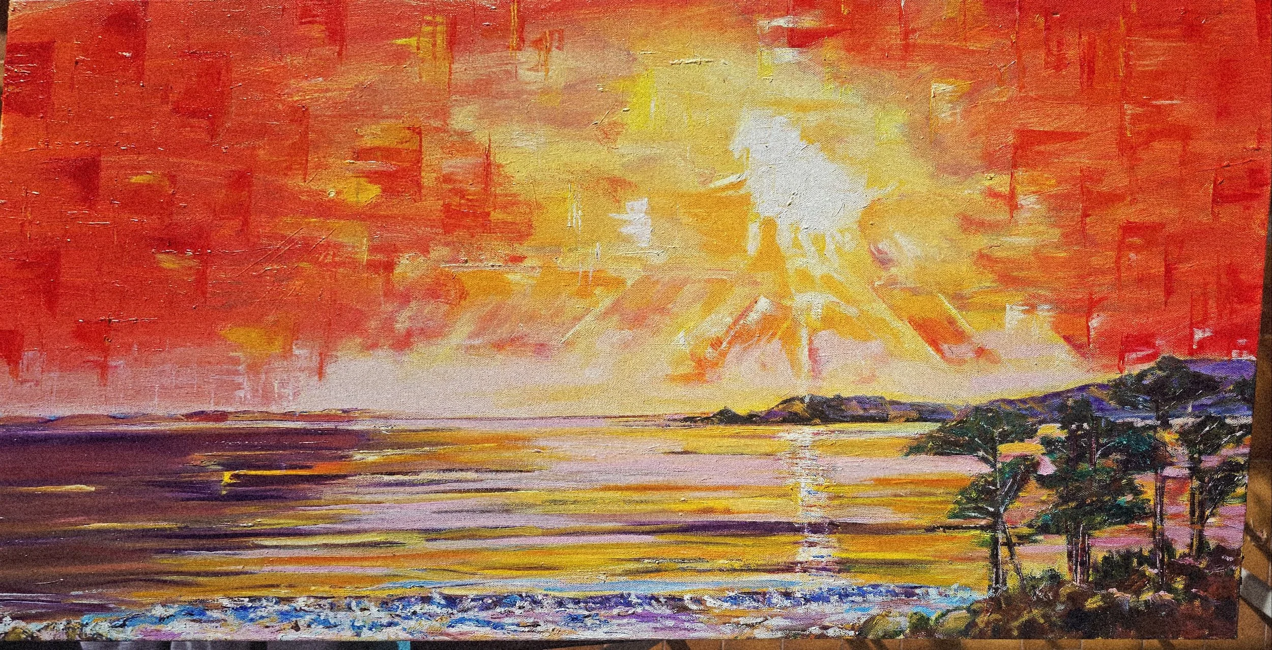 Cheval de feu, tour de Saône