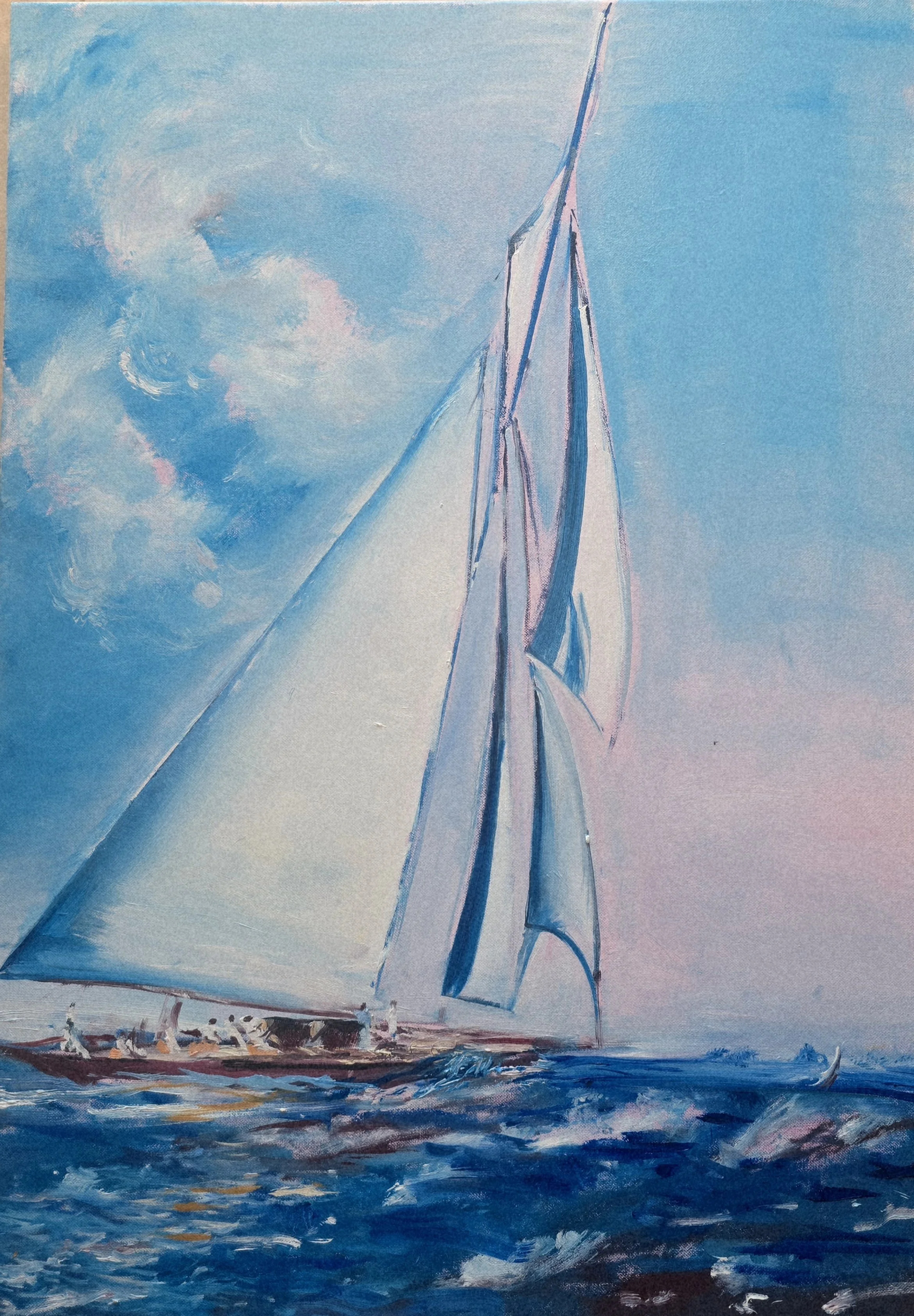 Nouveaux Mondes, et voiliers de légende , le MOONBEAM IV