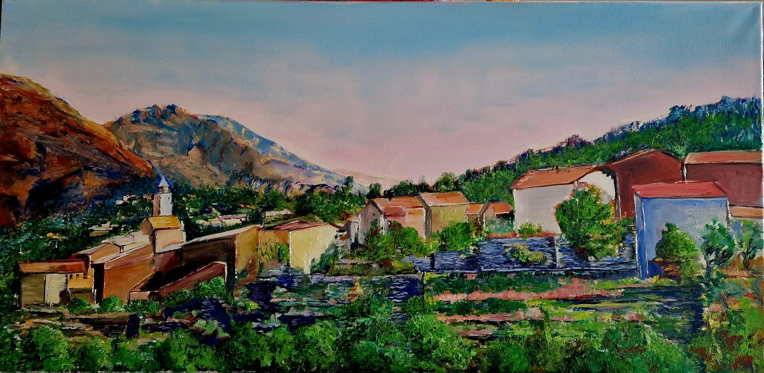 Marignana, écharpe de soleil