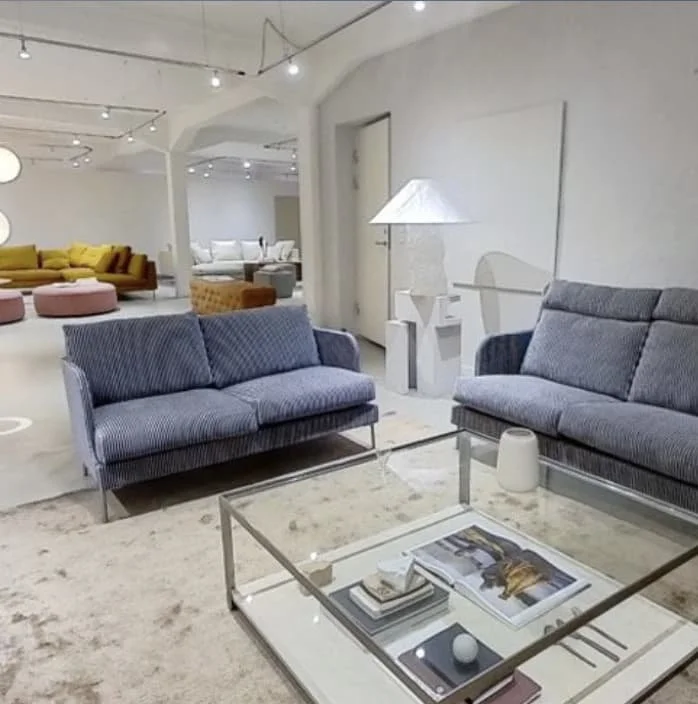 Virtuel tur gennem Eilersens showroom i Skamby med stilfuldt design og behagelige møbler